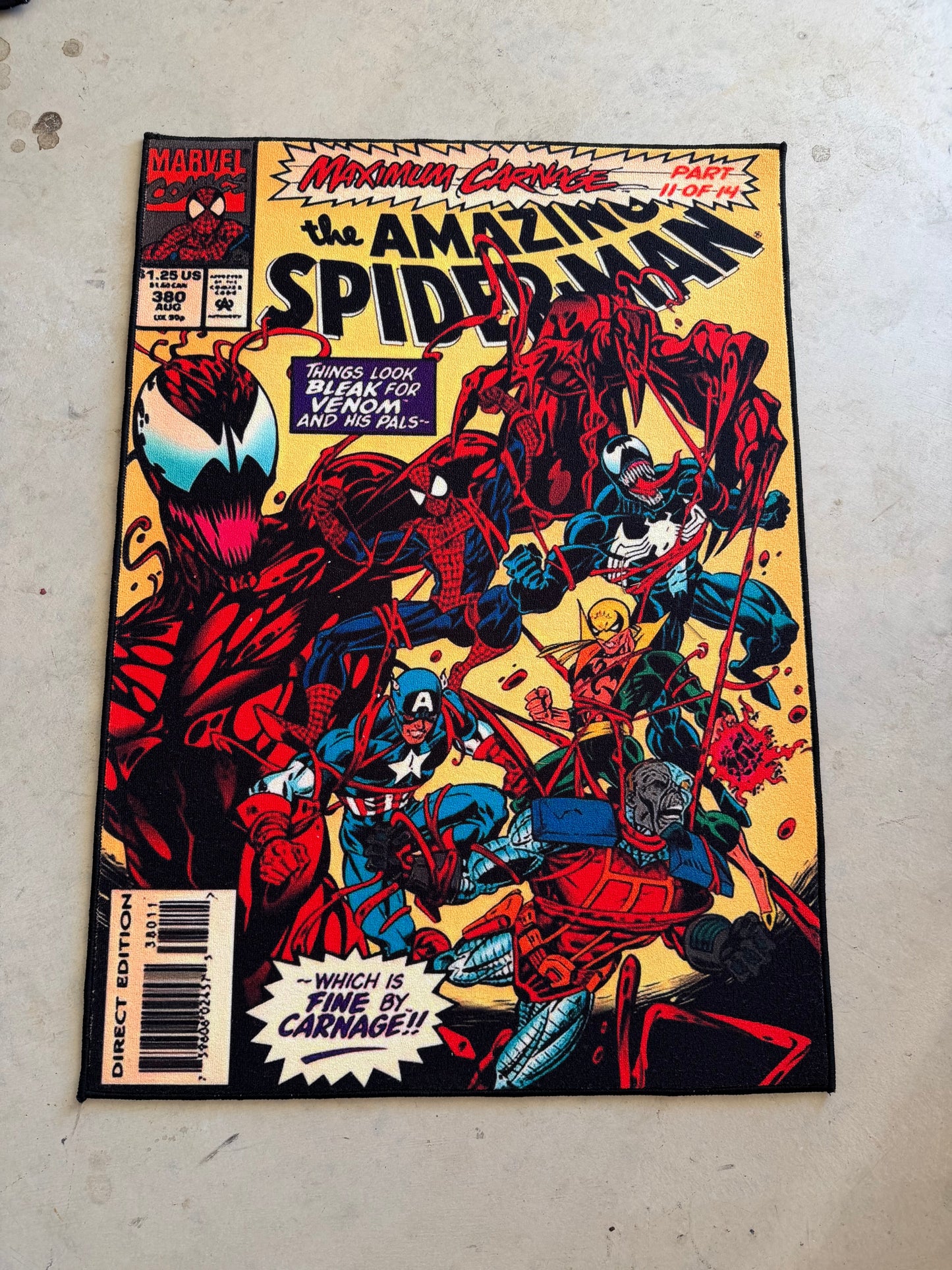 MAXIMUM CARNAGE RUG