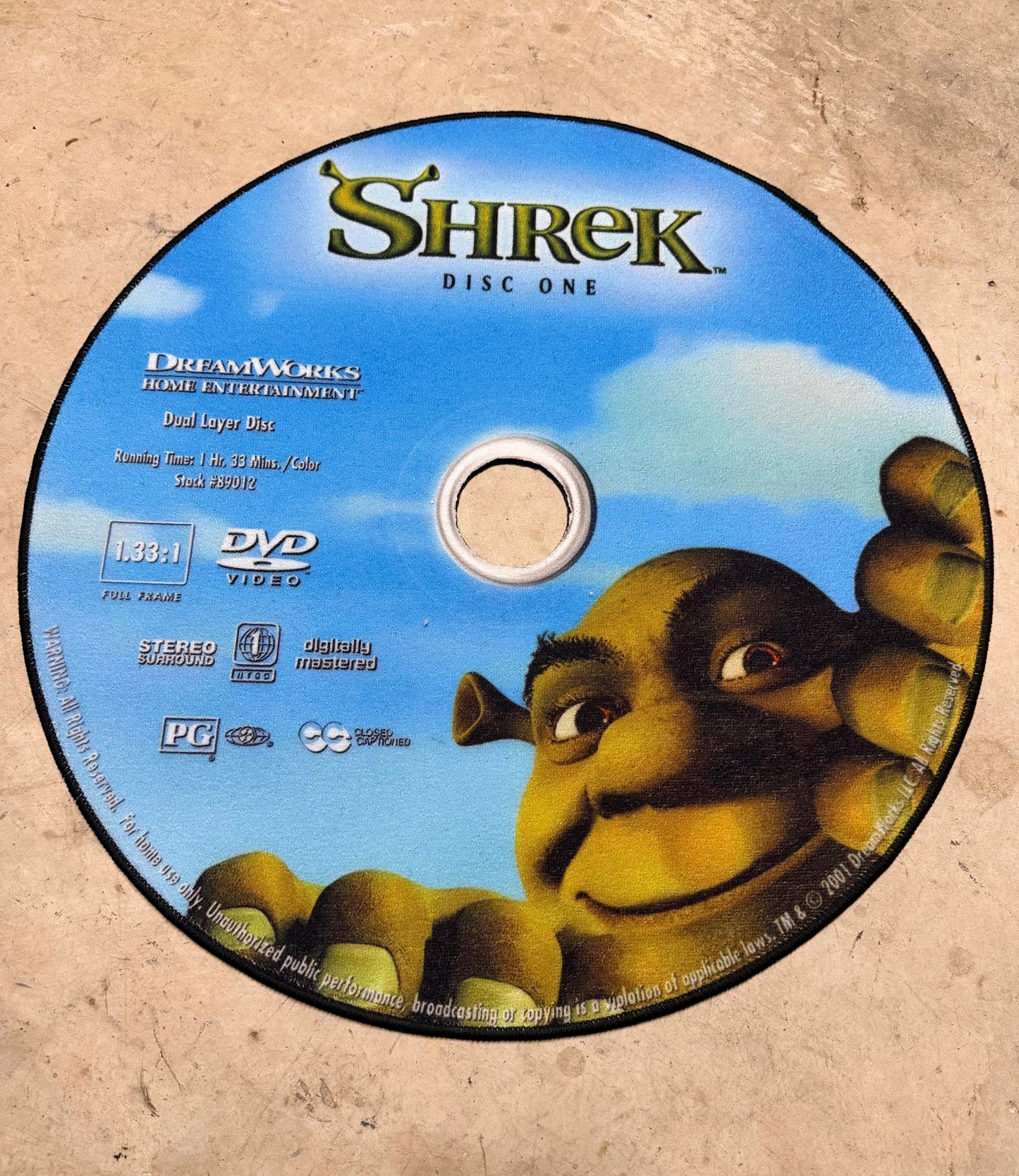 SHREK RUG