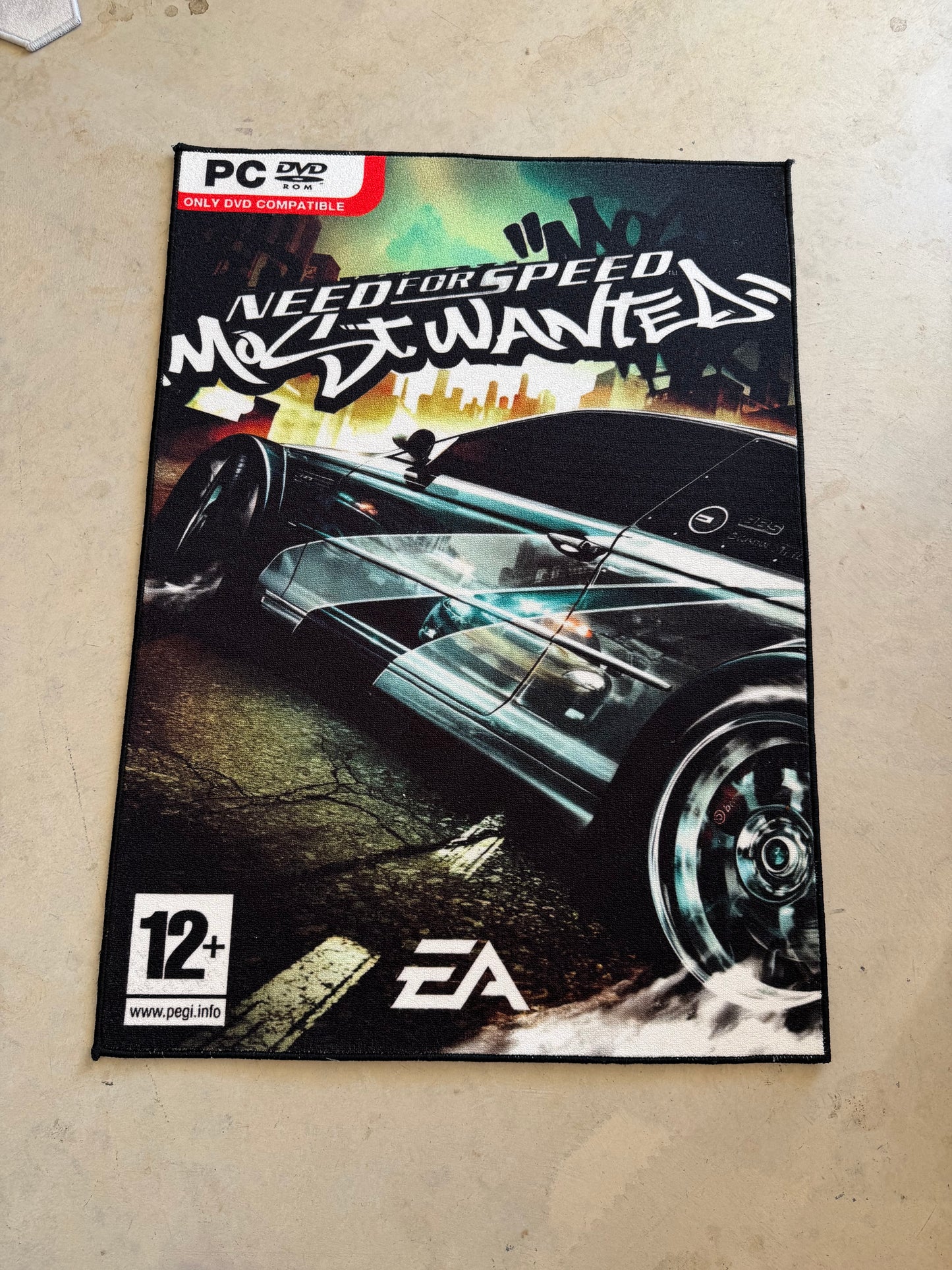 NEED FOR SPEED MOST WANTED RUG