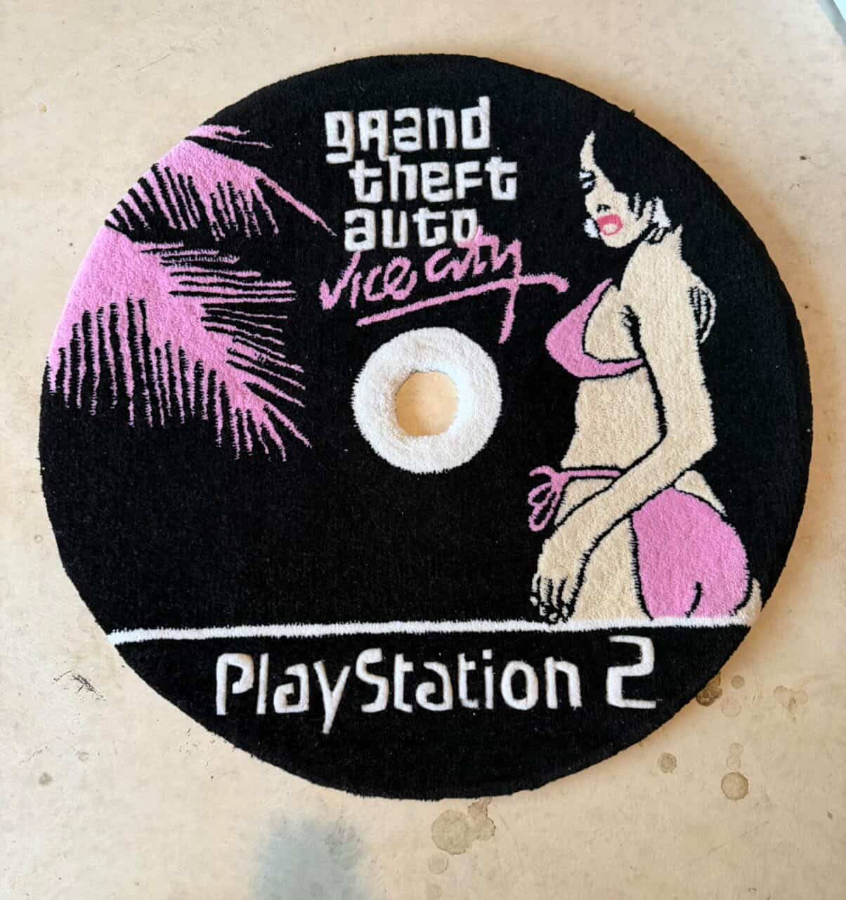 GTA VICE CITY RUG