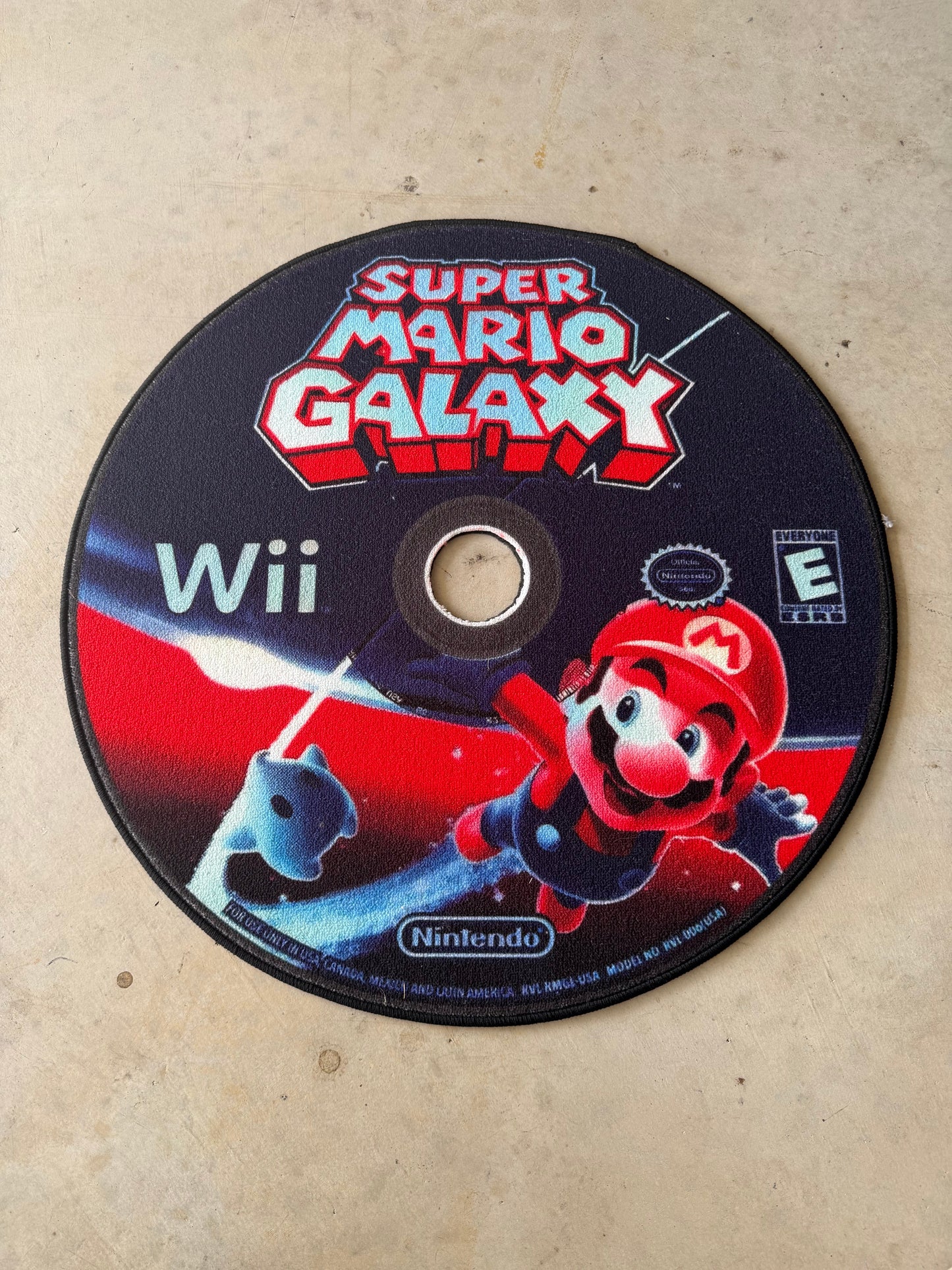SUPER MARIO GALAXY RUG