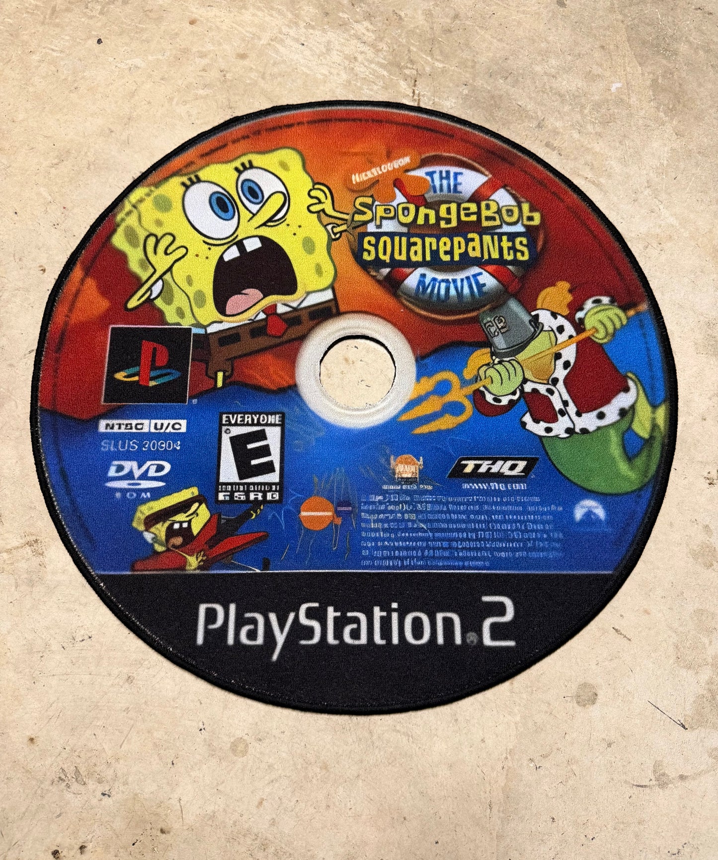 SPONGEBOB MOVIE RUG
