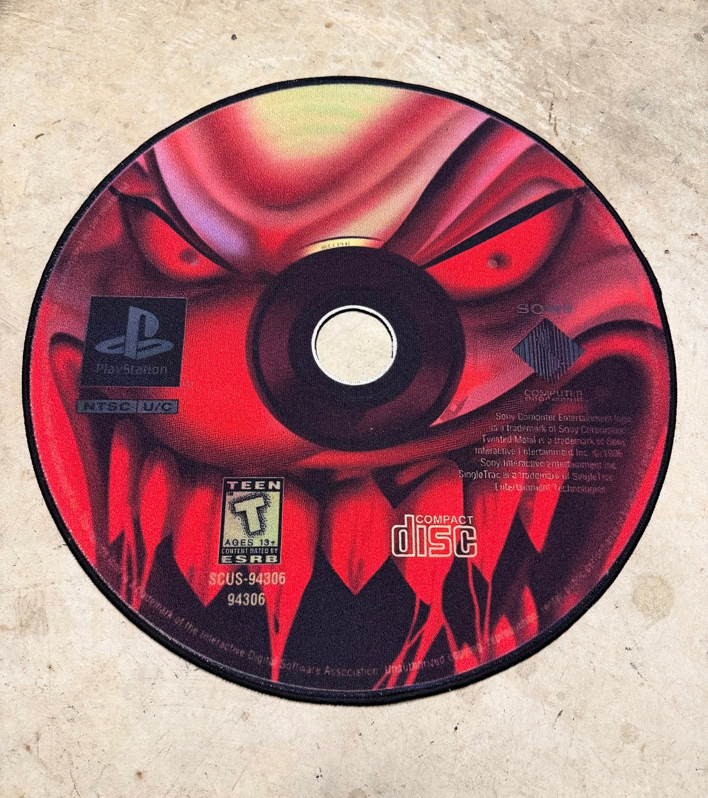 TWISTED METAL RUG