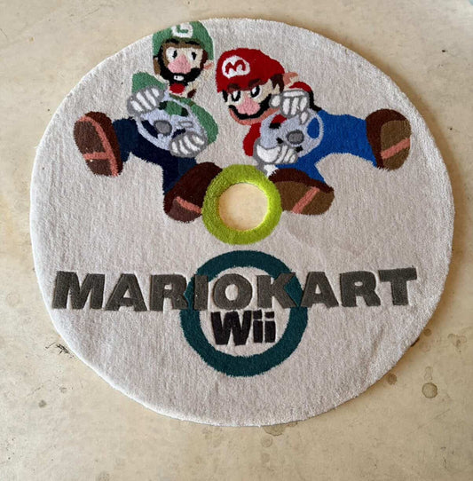 MARIO KART WII RUG