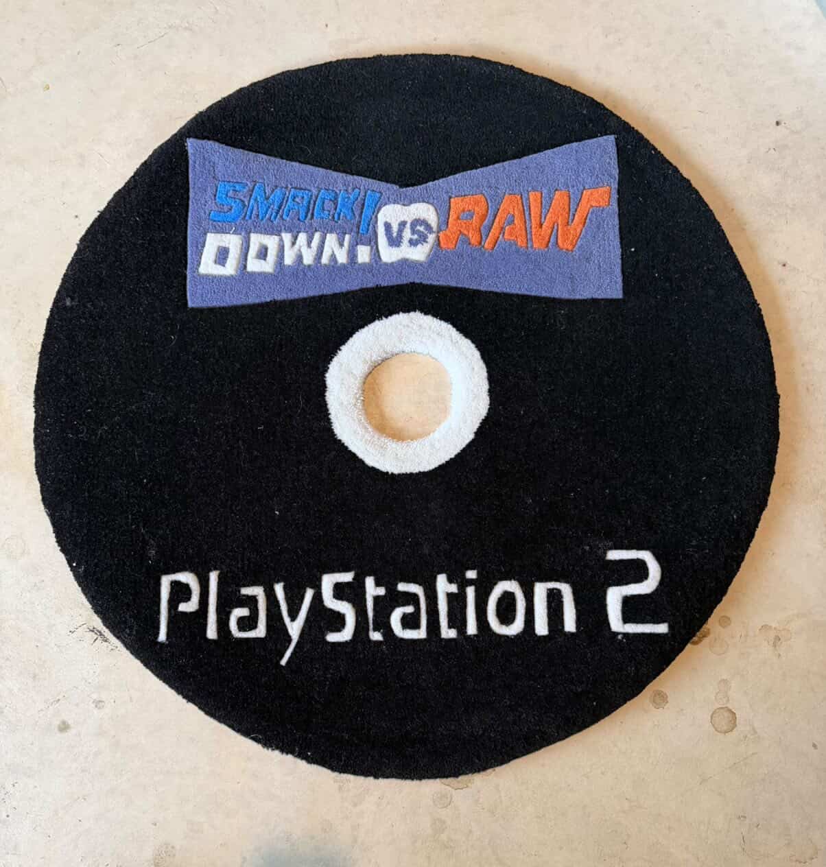 SMACKDOWN VS RAW RUG